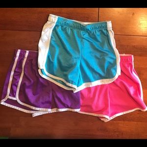 Justice active workout shorts